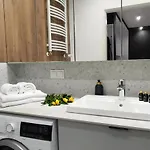 Cicha Przystan Whiteblue Sauna&fitness&parking Lägenhet