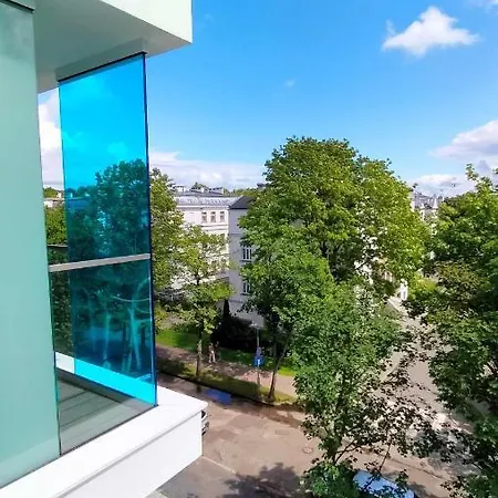 Διαμέρισμα Cicha Przystan Whiteblue Sauna&fitness&parking Kołobrzeg