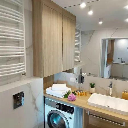 Cicha Przystan Whiteblue Sauna&fitness&parking Apartamento