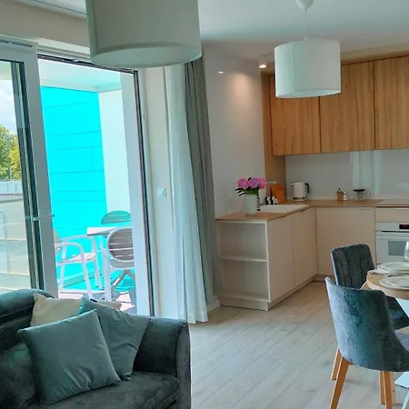 Cicha Przystan Whiteblue Sauna&fitness&parking Apartamento