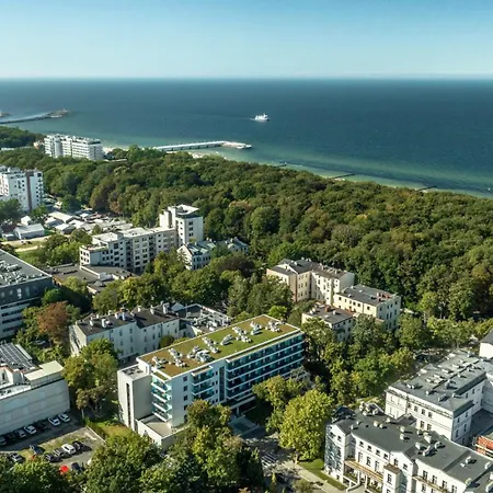 Cicha Przystan Whiteblue Sauna&fitness&parking * Kołobrzeg